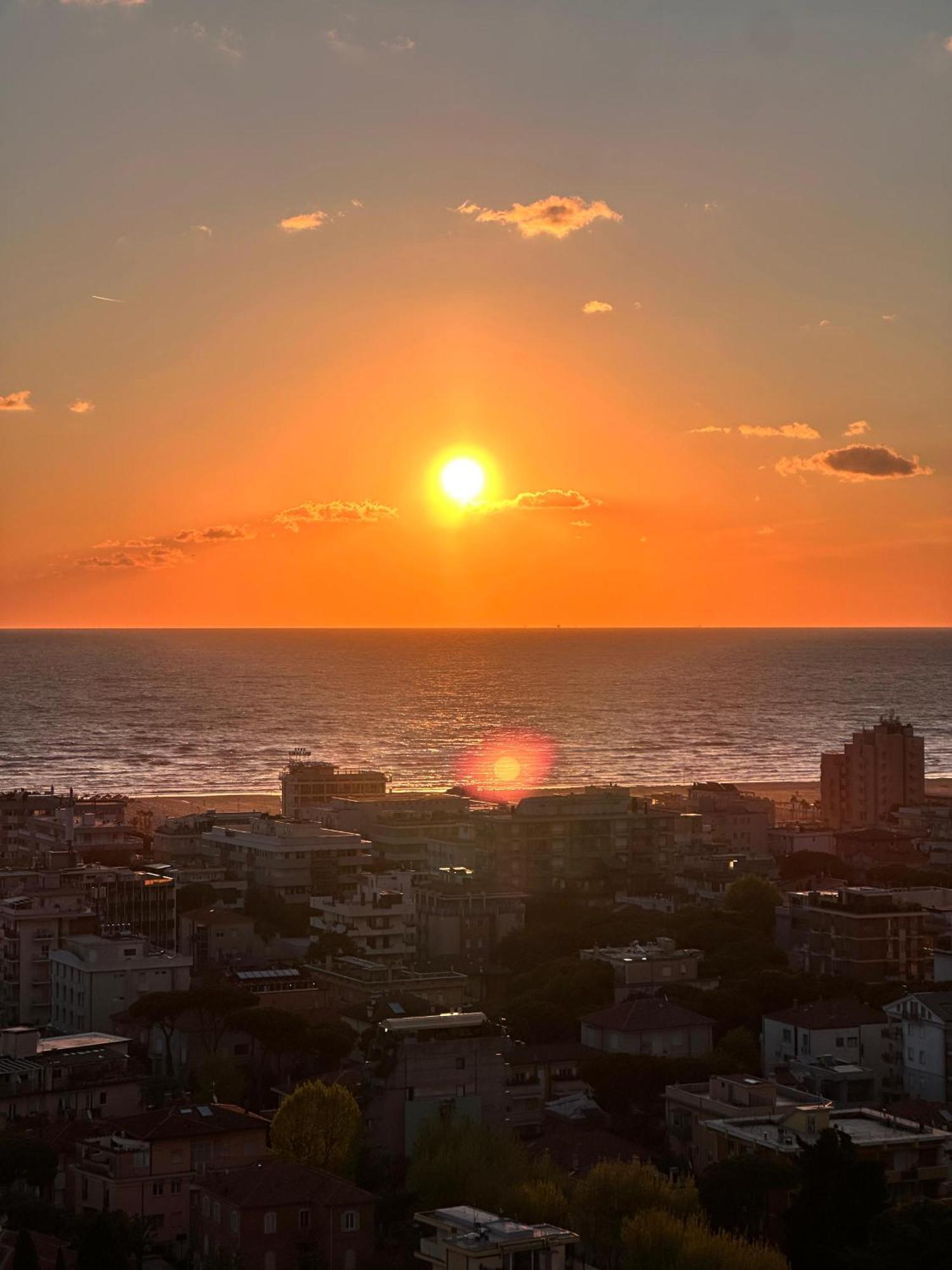 Panoramico Appartamento Vista Mare Rimini Zewnętrze zdjęcie