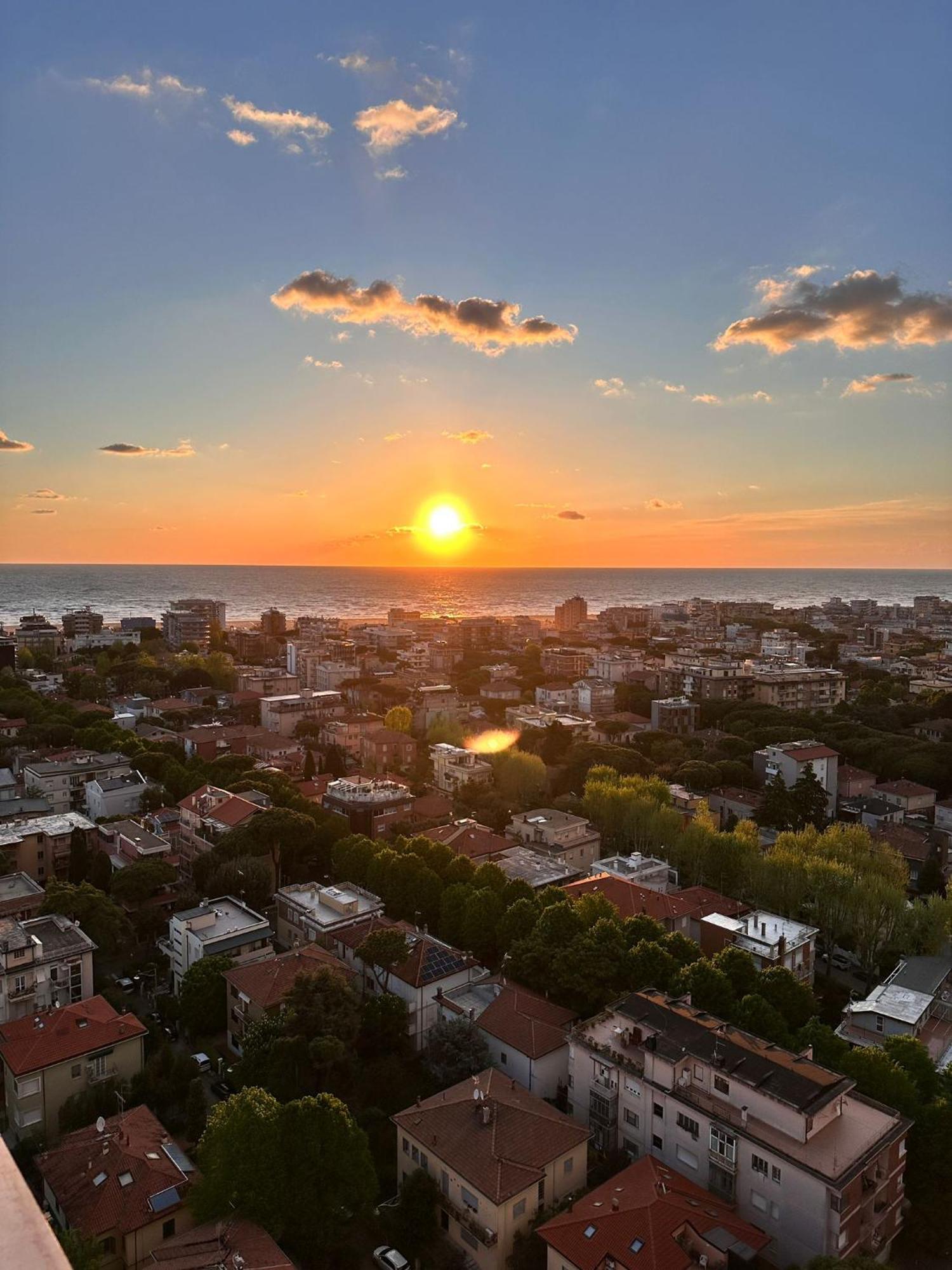 Panoramico Appartamento Vista Mare Rimini Zewnętrze zdjęcie